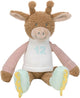 Happy horse girafe guido peluche 24 cm - marron - peluche bébé