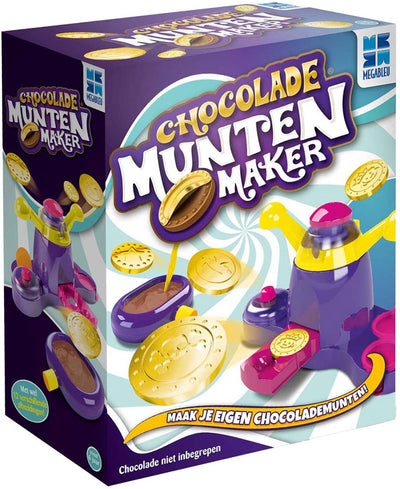 Créateur de pièces de monnaie au chocolat Megableu