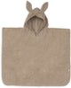 Jollein poncho de bain éponge café au lait