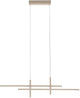 Lampe à suspension Eglo trepiliano / LED - 110 cm - coloris sable beige blanc crème