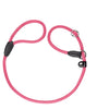 Laisse pour chien de chasse rose fluo