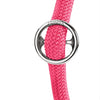 Laisse pour chien de chasse rose fluo
