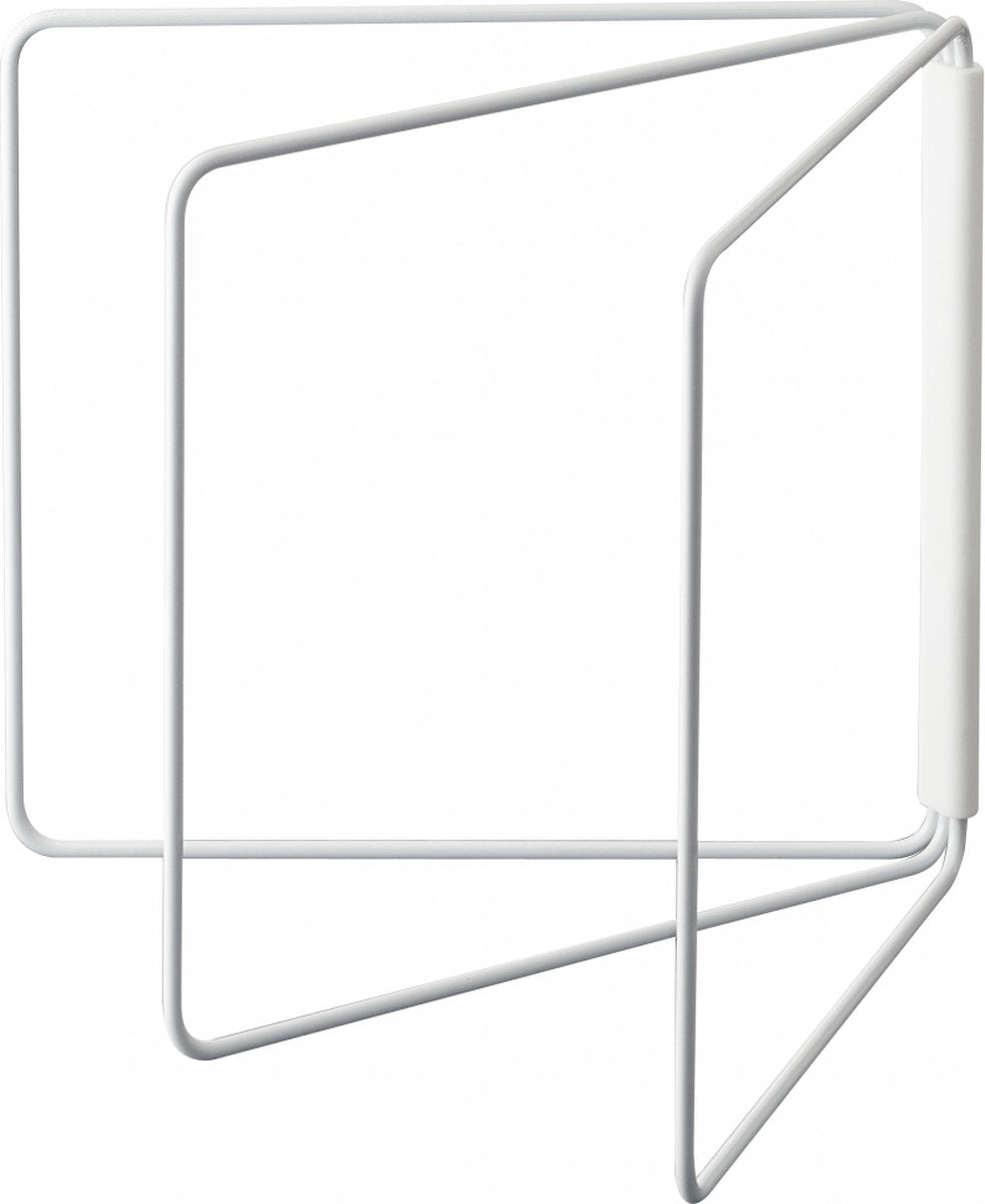 Porte-torchon pliable Yamazaki - tour - blanc