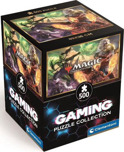 Clementoni - puzzle - 500 pièces - magie : le rassemblement - cube - puzzle pour adultes