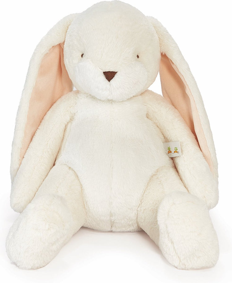 Bunnies by the bay grignoter lapin - peluche - détails brodés - 46 cm - crème