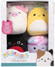 Micromallows en peluche 6,5 cm 4 pièces Set 3