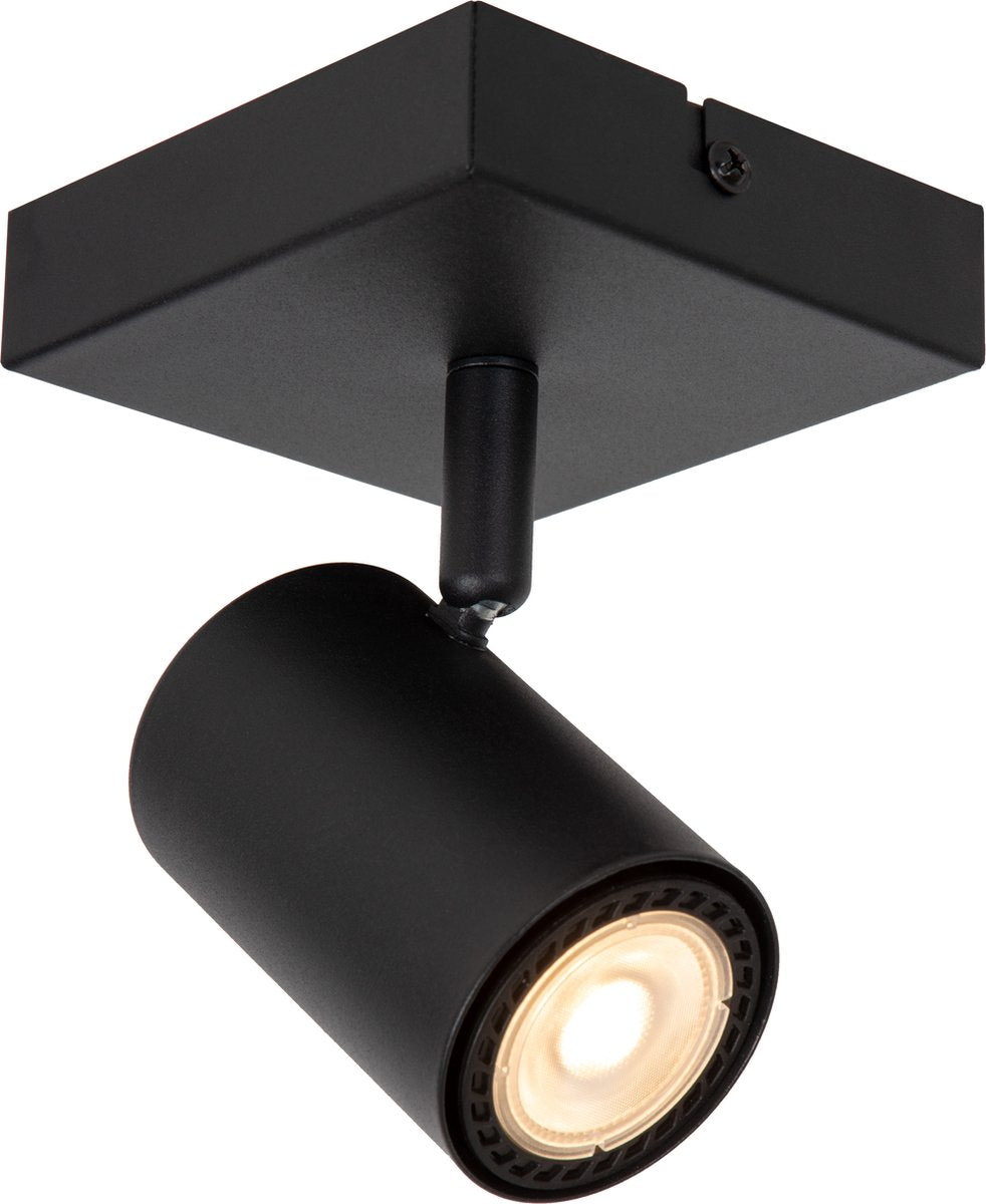 Lucide amigo - spot de plafond (plafonnier) - 1xgu10 - noir