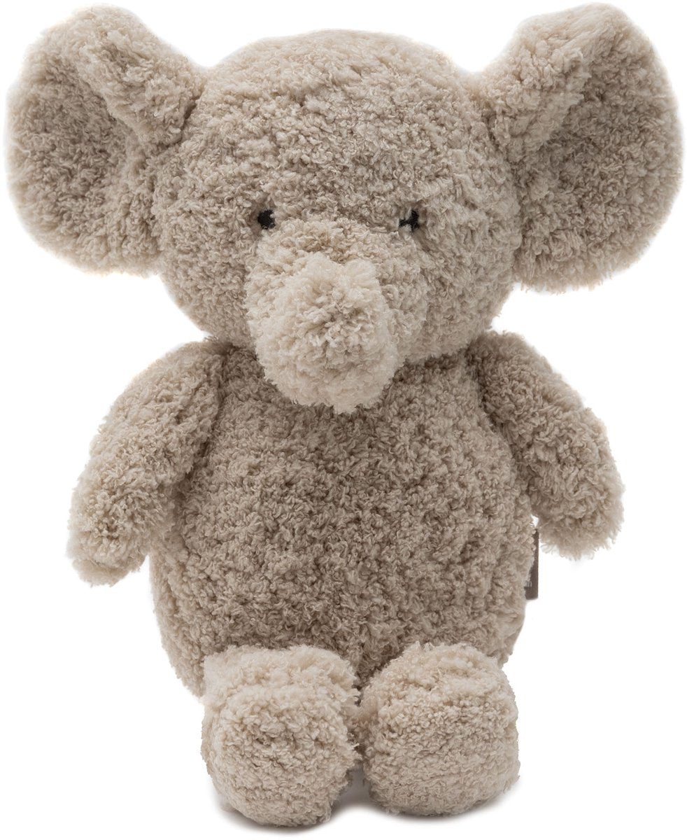 Jollein peluche éléphant - éléphant - tissu doux - sable