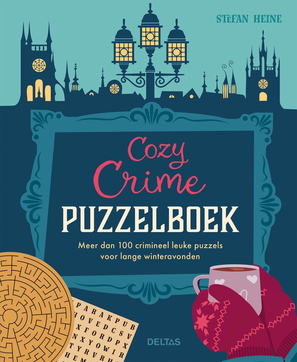 Livre de puzzles policiers douillets