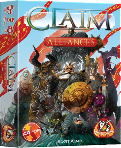 Jeux de gobelins blancs - revendiquer des alliances - jeu de cartes - 2 joueurs - jeu de cartes tactique - à partir de 10 ans - 30 minutes