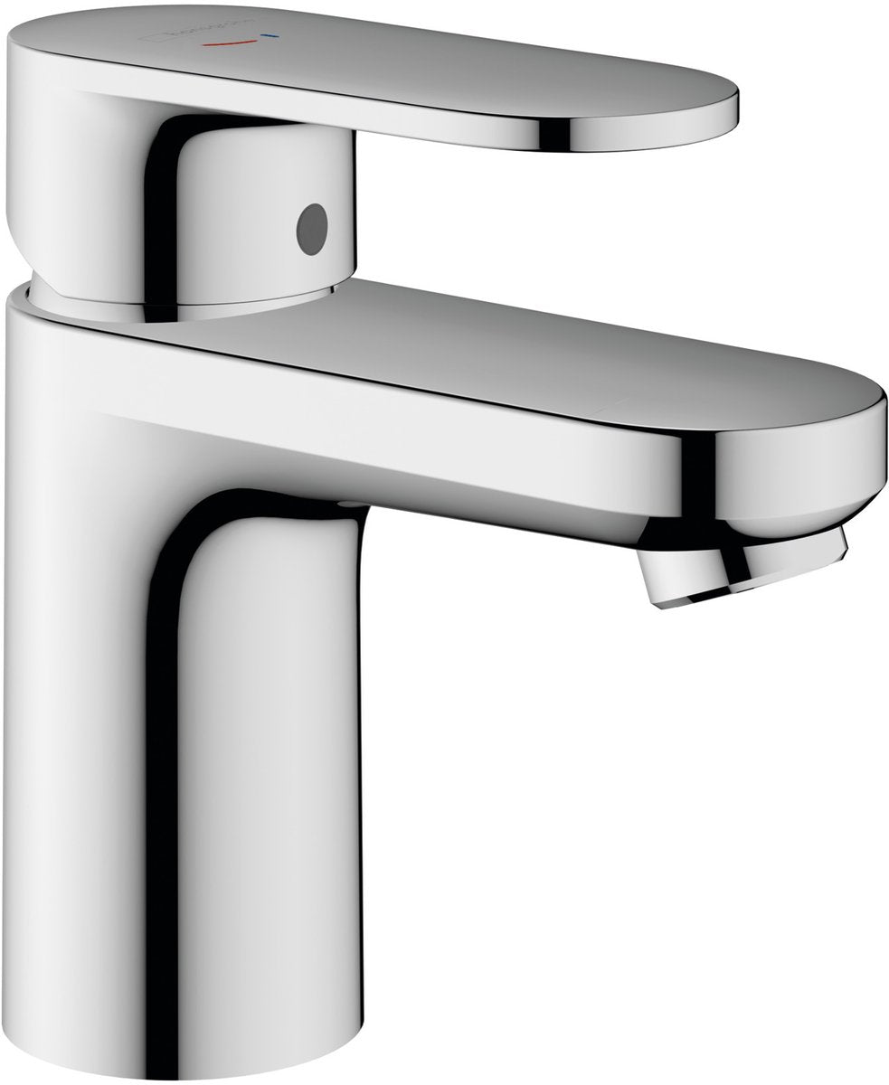 Mélange de vernis Hansgrohe - mitigeur de lavabo - commande à levier unique - démarrage à froid à économie d'énergie - avec vidage - taille 70 mm - chrome