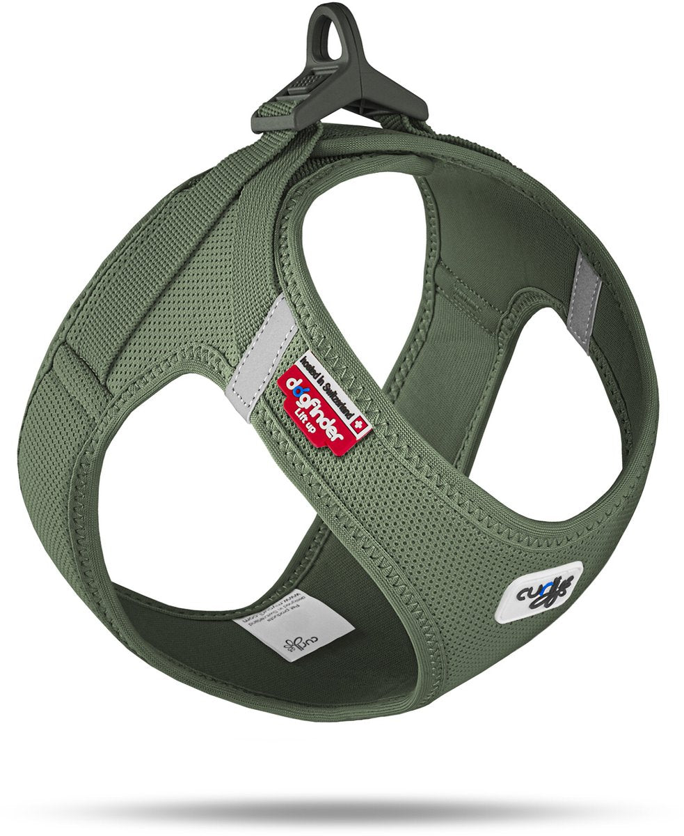 Curli fermoir gilet harnais fermoir air-mesh - harnais pour chien - 49,1-55,4 cm