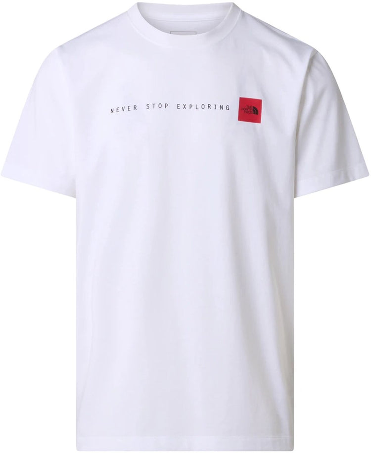Chemise outdoor homme m nse reg ss tee-graphic The North Face - blanc tnf