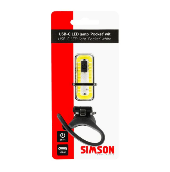 Poche de phare Simson White USB-C