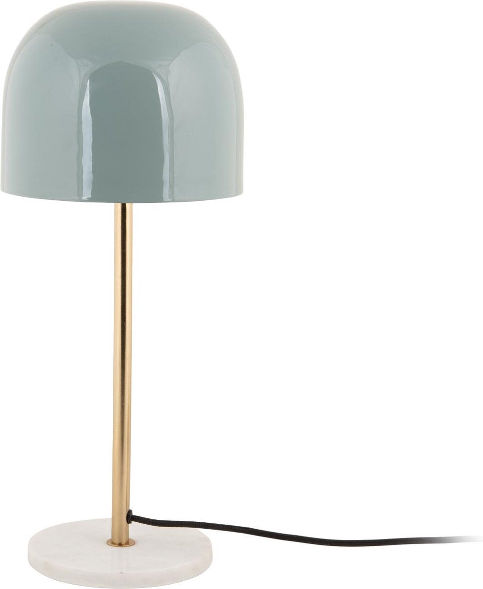Lampe de table Leitmotiv manta - bleu - ø20cm - scandinave