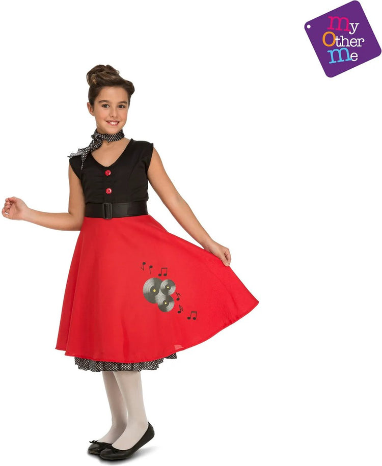 Costume de maman funcompany années 1950 fille - 10-12 ans