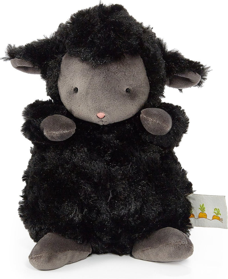 Bunnies by the bay Kiddo l'agneau en peluche - peluche - détails brodés - agneau - 18 cm - noir