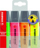 Stabilo surligneur fluorescent set boss multicolore (5 pièces)