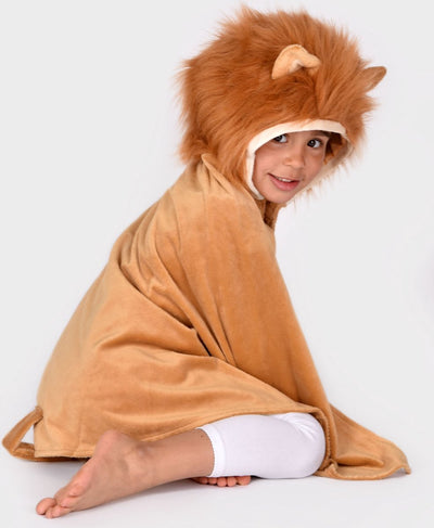 Déguisement Den Goda Fen Cape Lion pour enfants de 3 à 8 ans multicolore.