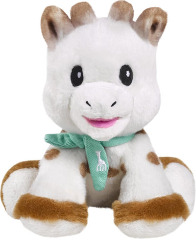 Mini peluche Sophie la girafe - peluche - lavable en machine - pattes lestées - dès 0 mois - 14x8x16,5 cm - microvelours