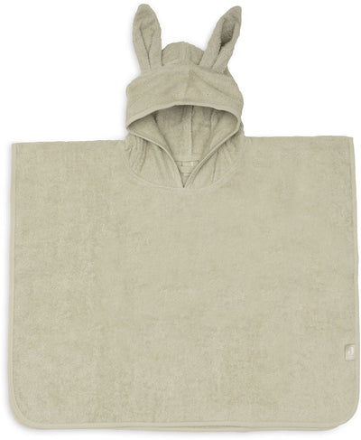 Poncho de bain Jollein en tissu éponge doux matcha