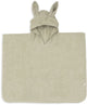 Poncho de bain Jollein en tissu éponge doux matcha
