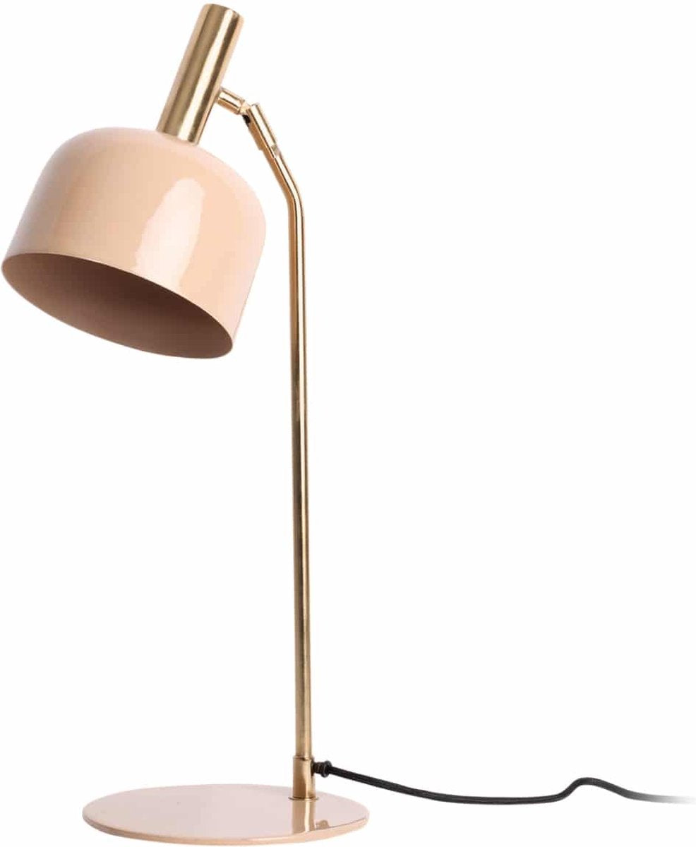 Lampe de table intelligente Leitmotiv - marron - 23x19,5x56cm - scandinave