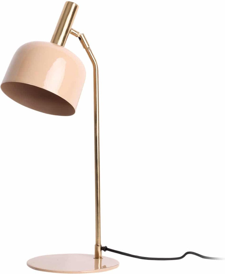 Lampe de table intelligente Leitmotiv - marron - 23x19,5x56cm - scandinave