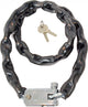 Dresco 2.0 1052257 - cadenas à chaîne 105cmx5,5x5,5mm 2 clés | 3 pièces