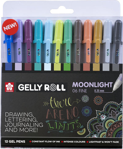 Sakura • stylo gel gelly roll cosmos au clair de lune