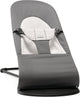 Chaise à bascule Babybjörn balance soft - jersey tissé - gris foncé-gris - ergonomique - réglable - pliable