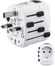Hama skross by travel plug - world travel pro - eur (type e,f) to world - blanc