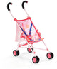 Poussette Baby Born rose avec sac