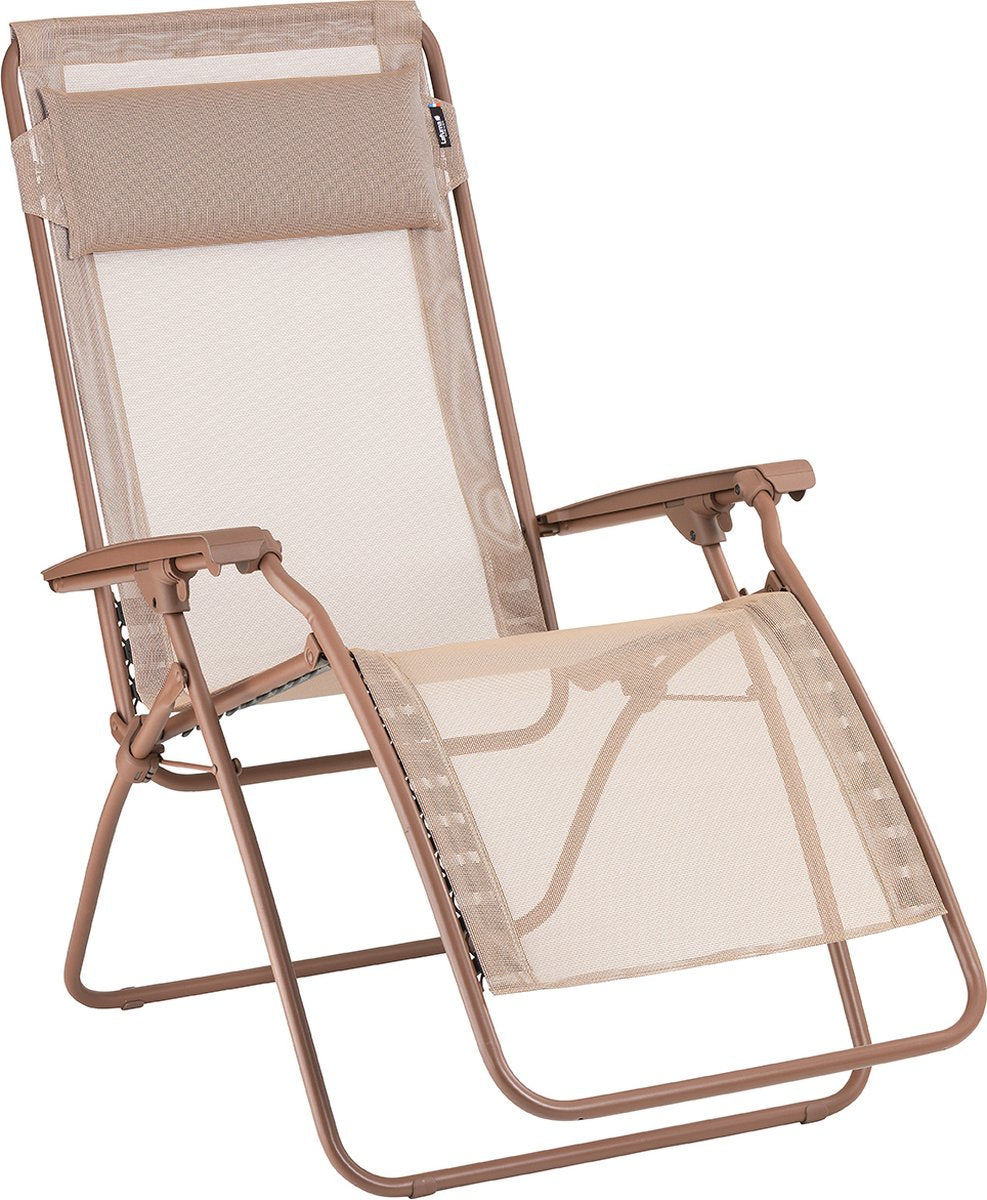 Lafuma r clip - fauteuil relax - réglable - pliable - zéro gravité - color block - canyon