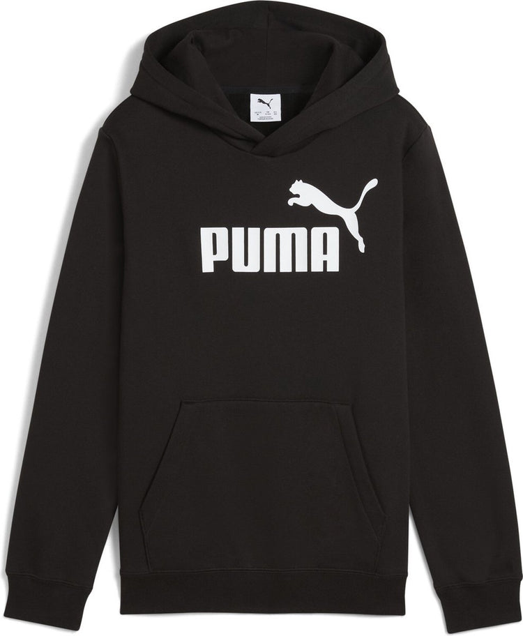Puma ess non. 1 logo sweat à capuche fl b pull unisexe - noir