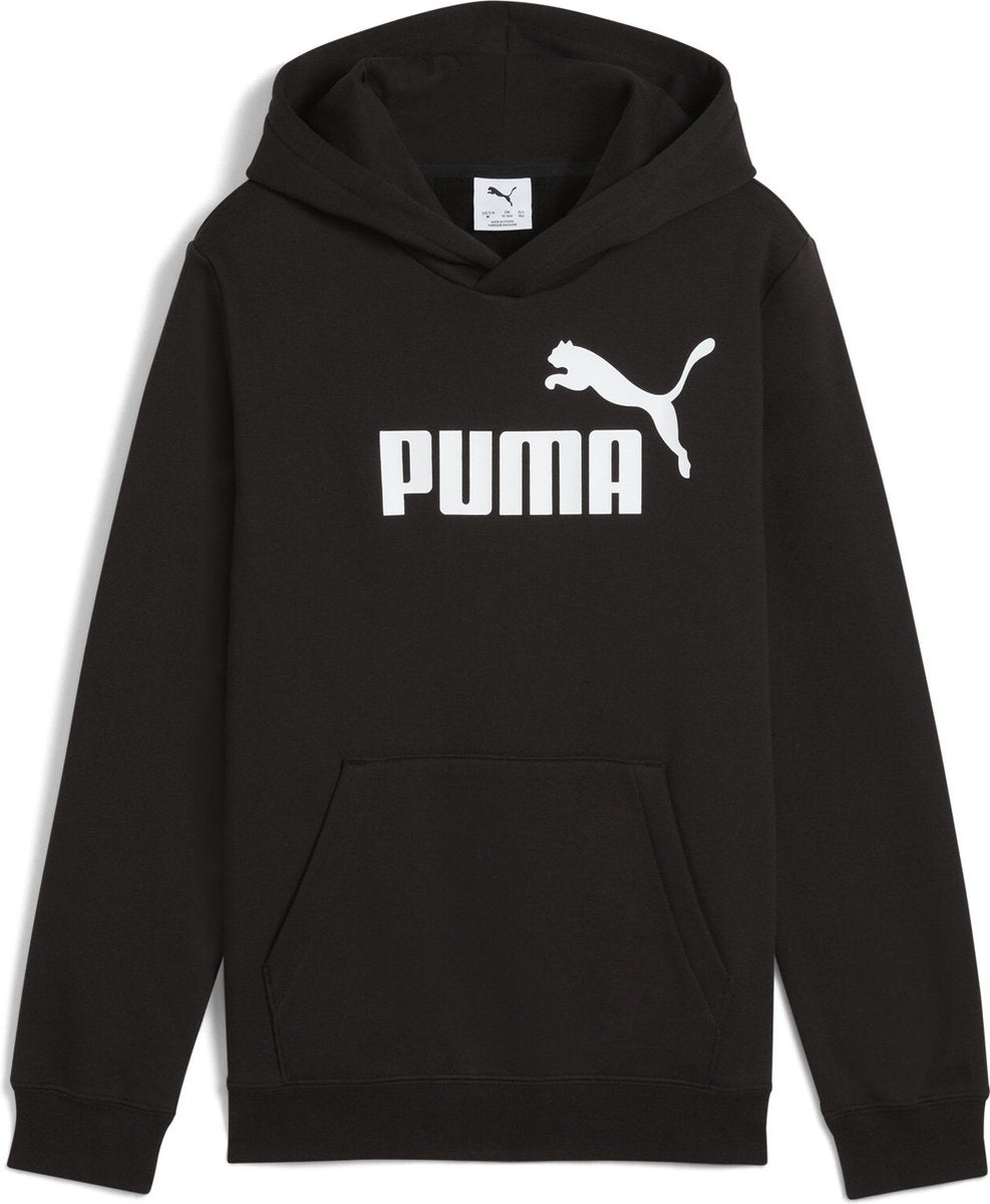 Puma ess non. 1 logo sweat à capuche fl b pull unisexe - noir