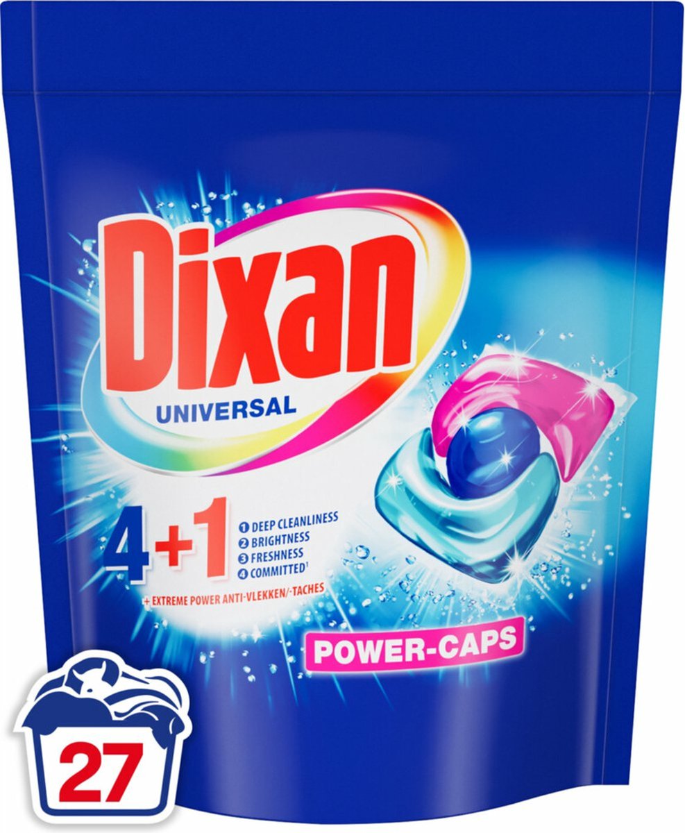 Dixan capsules de lavage universelles triplet universelles doy - 27 pièces