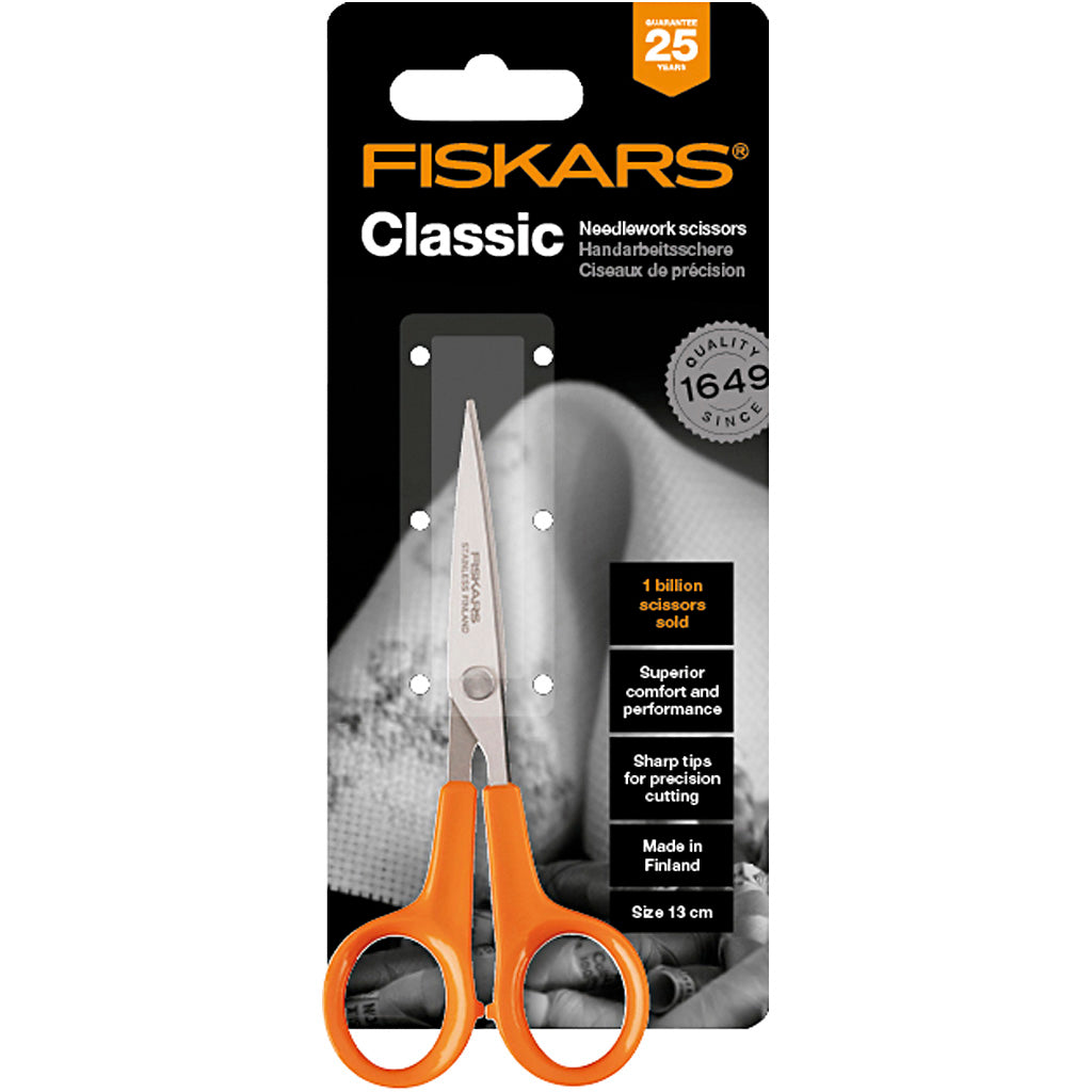 Ciseaux de précision classiques Fiskars, l: 13 cm, 1 pièce