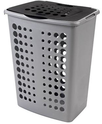 Curver Curver Victor Bunking Panier avec couvercle 60L anthracite