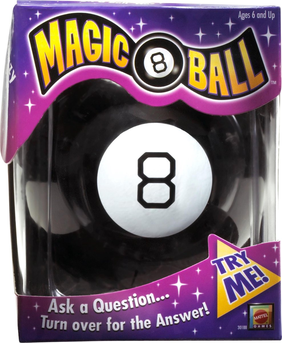 Mattel jeux boule magique 8