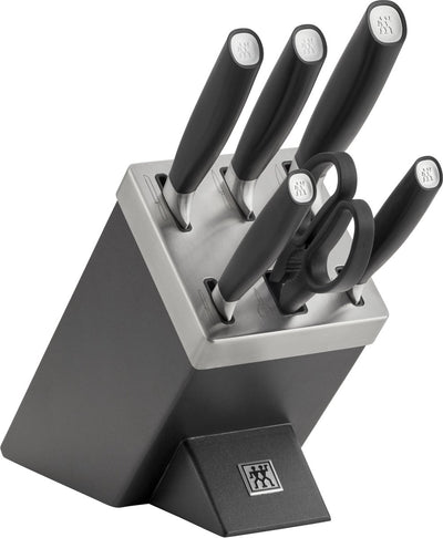Bloc à couteaux Zwilling All Star 7 pièces - avec fonction d'affûtage