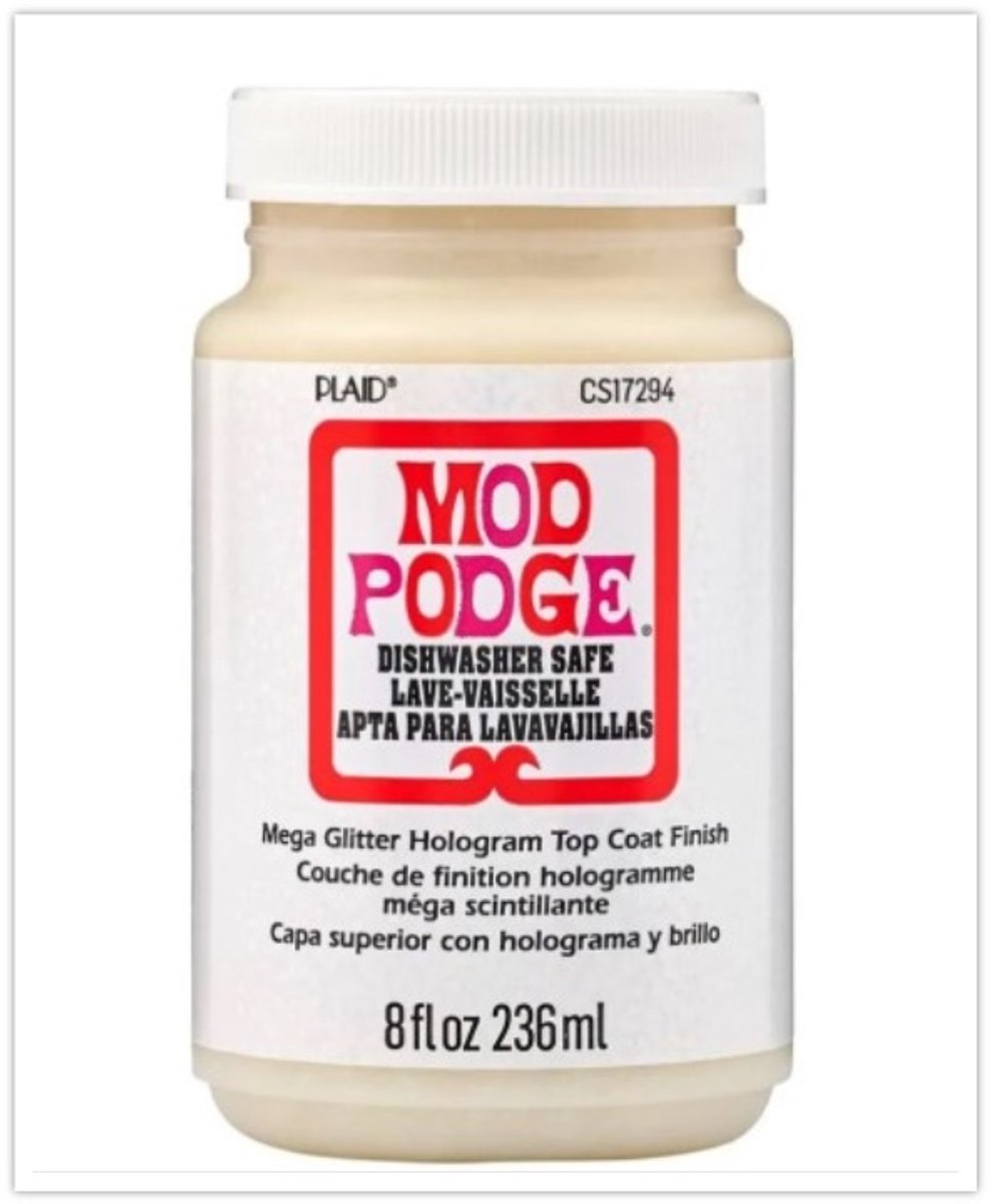 Mod podge • hologramme méga paillettes 236 ml