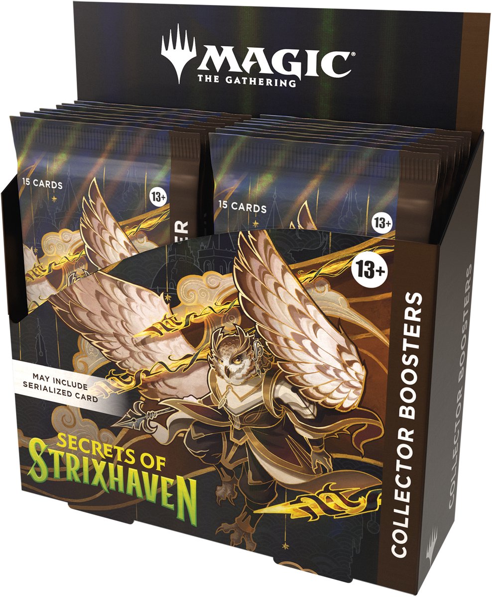 Magic la magie de la collecte : les secrets de la collecte de strixhaven - coffret booster collector