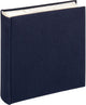 Walther me-510-u chiffon - album mémo - format 23 x 22 cm - 200 photos 10 x 15 cm - bleu foncé