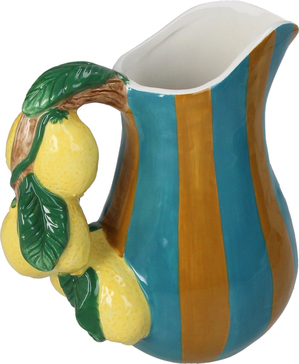Vase collection Hd citron dolomite multi 18,5x12,5x20,3cm