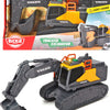 Dickie Volvo a suivi l'excavatrice de l'excavateur