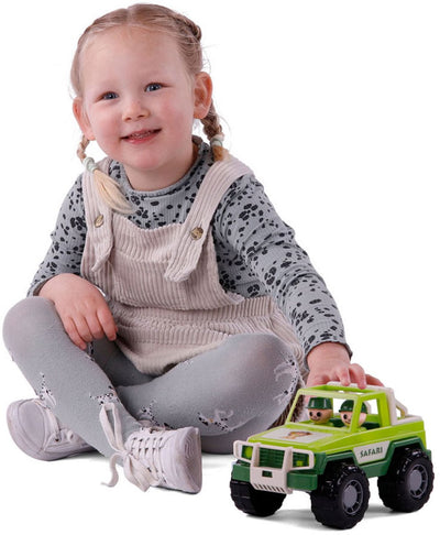 Toys Cavallino Cavallino Jeep Green avec 2 figurines