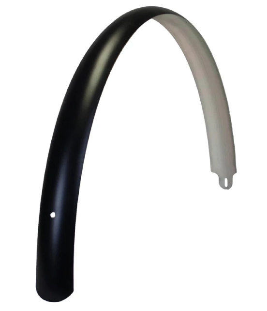 KGS arrière arrière arrière 28 pouces 50 mm en aluminium noir