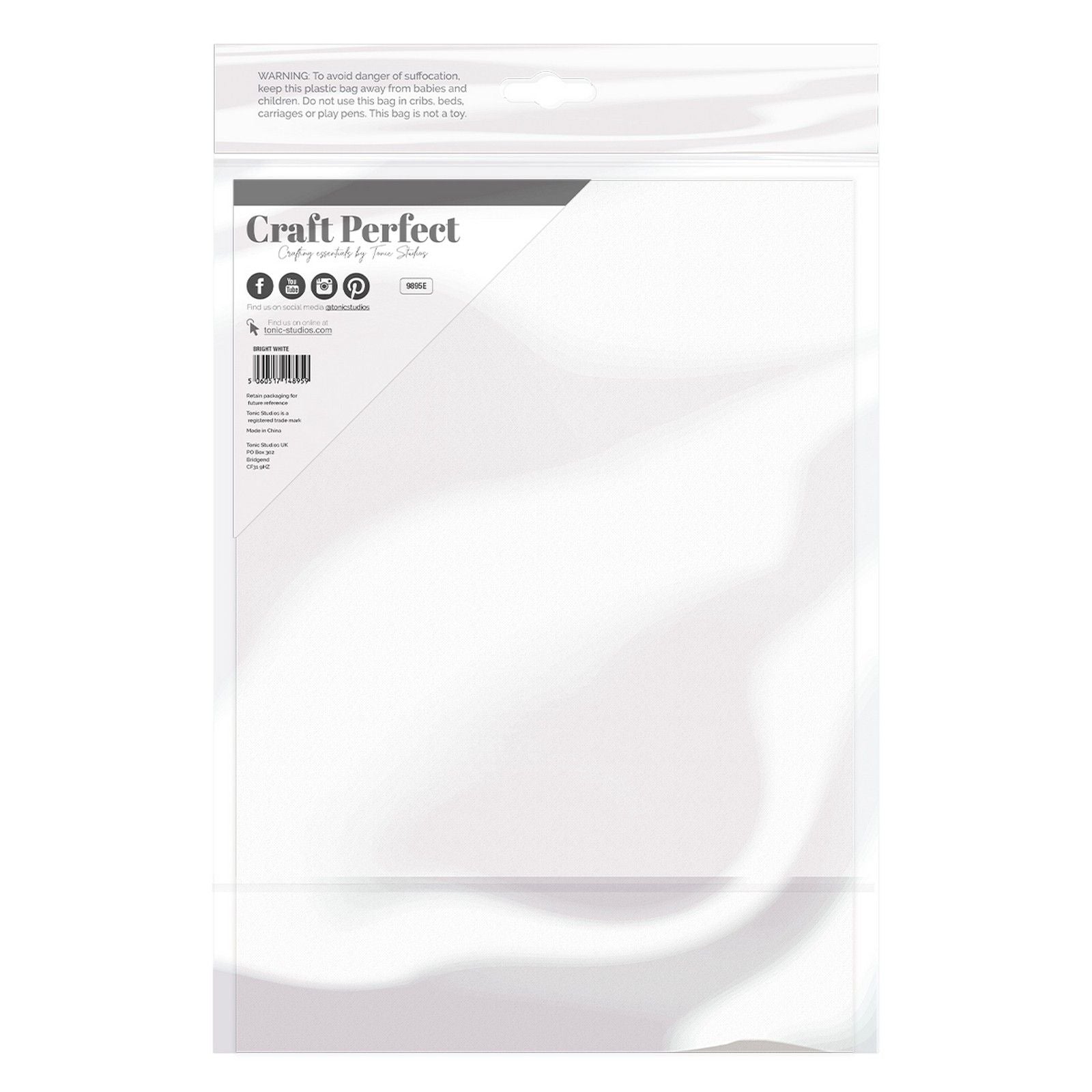 Craft perfect par Tonic Studios Craft Perfect • carte lisse a4 240g blanc 5pcs