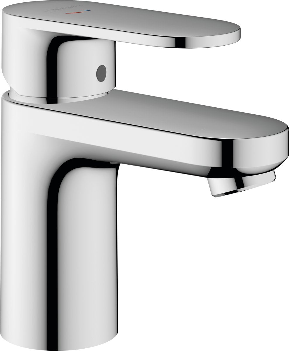 Mélange de vernis Hansgrohe - mitigeur de lavabo - commande à levier unique - démarrage à froid, économie d'énergie - sans vidage - taille 70 mm - chrome